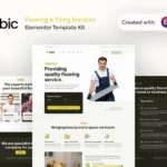 Mua Cubic - Flooring & Tiling Services Elementor Pro Template Kit giá rẻ