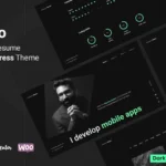 Mua Cvio - Personal Portfolio WordPress Theme giá rẻ