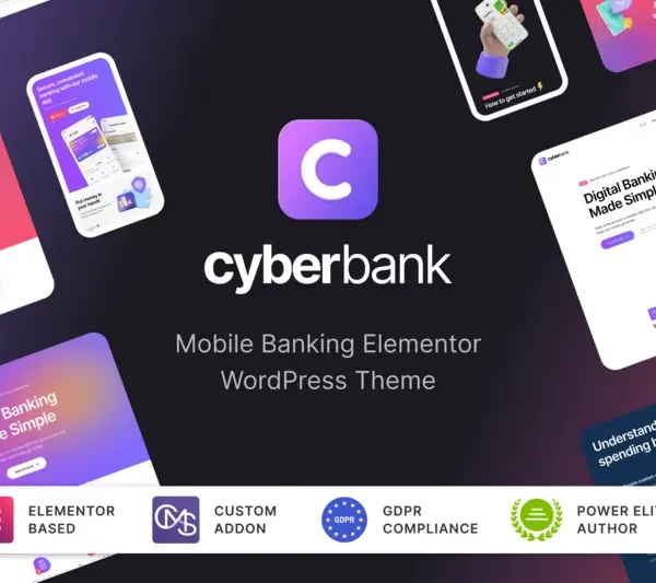 Mua Cyberbank - Business and Finance WordPress Theme giá rẻ