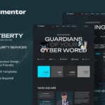 Mua Cyberty - Cyber Security Service Elementor Template Kit giá rẻ