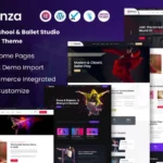 Mua Danza – Dancing School and Ballet Studio WordPress giá rẻ
