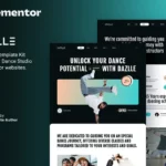 Mua Dazlle – Dance Studio & Instructor Elementor Template Kit giá rẻ