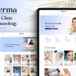 Mua Derma - Beauty Clinic & Dermatology Elementor Template Kit giá rẻ