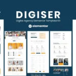 Mua Digiser - Digital Agency Elementor Template Kit giá rẻ