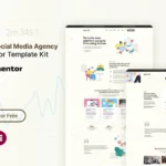 Mua Digistar - SEO & Social Media Agency Elementor Templat Kit giá rẻ
