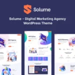 Mua Digital Marketing WordPress Theme - Solume giá rẻ