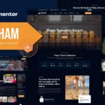 Mua Dirham - Mosque & Islamic Center Elementor Pro Template Kit giá rẻ