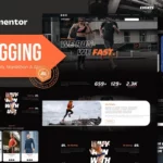 Mua Djogging - Running Club Marathon & Sport Elementor Pro Template Kit giá rẻ