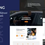 Mua DRVNG - Driving School WordPress Theme giá rẻ