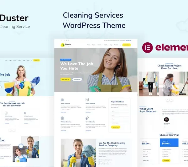 Mua Dustar – Cleaning Services WordPress Theme giá rẻ