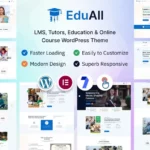 Mua EduAll - Education LMS Tutors & Course WordPress giá rẻ