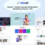 Mua Educal - Online Courses Education WordPress Theme giá rẻ