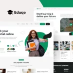 Mua Eduqe - Online Courses Elementor Pro Template Kit giá rẻ