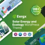 Mua Eergx - Ecology & Solar Energy WordPress Theme giá rẻ