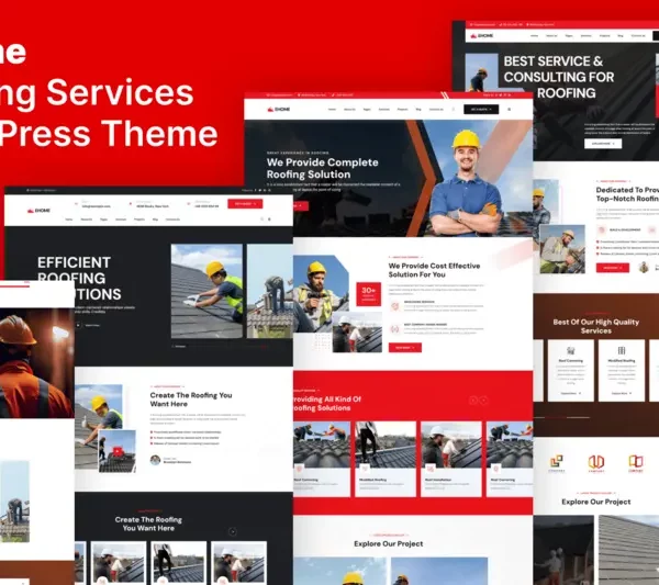 Mua Ehome - Roofing Services WordPress Theme giá rẻ