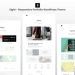 Mua Eight - Responsive Portfolio WordPress Theme giá rẻ