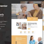 Mua Elderly - Senior Care Services Elementor Template Kit giá rẻ