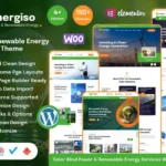 Mua Energiso - Solar & Energy WordPress Theme giá rẻ