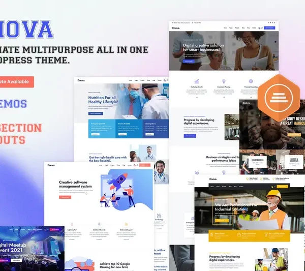 Mua Enova - Multipurpose Business WordPress Theme giá rẻ
