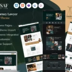 Mua Ensaf - Attorney Lawyer WordPress Theme giá rẻ