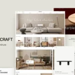 Mua ErgoCraft – Furniture Shop WordPress Theme giá rẻ