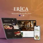 Mua Erica - Restaurant & Coffee WordPress Theme giá rẻ