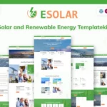 Mua ESolar - Wind & Solar Power Services Elementor Template Kit giá rẻ