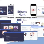 Mua Ethant Hunt - Personal Onepage WordPress Theme giá rẻ