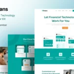 Mua Finans - Financial Technology Elementor Pro Template Kit giá rẻ