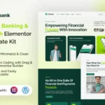 Mua Finbank - Digital Banking & Fintech Elementor Template Kit giá rẻ