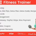 Mua Fitness Trainer- Training Membership Plugin giá rẻ