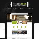 Mua Fitness Zone Wordpress Theme. giá rẻ