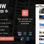Mua Flow News - Magazine and Blog WordPress Theme giá rẻ