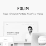 Mua Folim - Clean Minimalist Portfolio WordPress Theme giá rẻ