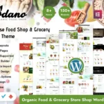 Mua Foodano - Natural Food Shop WordPress Theme giá rẻ