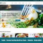 Mua Foodior - Personal Food Blog WordPress Theme giá rẻ