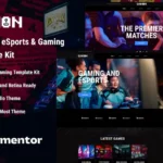 Mua Gamon - eSports & Gaming Elementor Template Kit giá rẻ