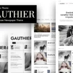 Mua Gauthier – Multipurpose Newspaper WordPress Theme giá rẻ