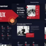 Mua Getux - Modern Digital Agency Elementor Template Kit giá rẻ