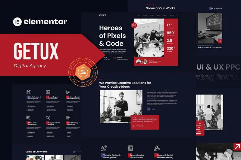 getux-modern-digital-agency-elementor-template-kit Mua Getux - Modern Digital Agency Elementor Template Kit giá rẻ