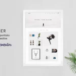 Mua Glacier - Minimal WordPress Portfolio Theme giá rẻ