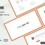 Mua Glitche - CV Resume WordPress Theme giá rẻ