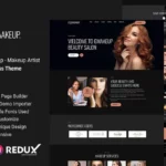 Mua Gmaakeup - Makeup Artist WordPress Theme giá rẻ