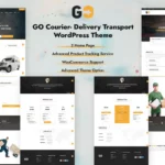 Mua GO Courier– Delivery Transport WordPress Theme giá rẻ