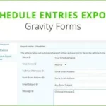 Mua Gravity Forms Schedule Entries Export giá rẻ