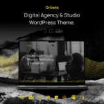 Mua Gröwla – Digital Agency & Studio WordPress Theme giá rẻ