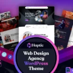 Mua Haptic - Web Design Agency WordPress Theme giá rẻ
