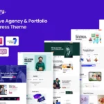 Mua Harry - Creative Agency Portfolio WordPress Theme giá rẻ