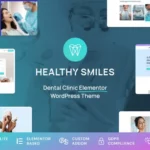 Mua Healthy Smiles - Dental WordPress Theme giá rẻ