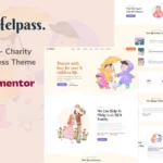 Mua Helpass - Charity WordPress Theme giá rẻ